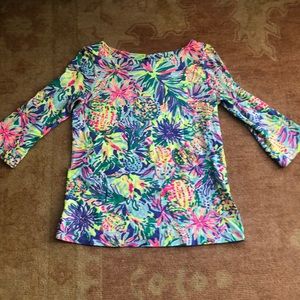 Lilly Pulitzer women’s multi color top size small